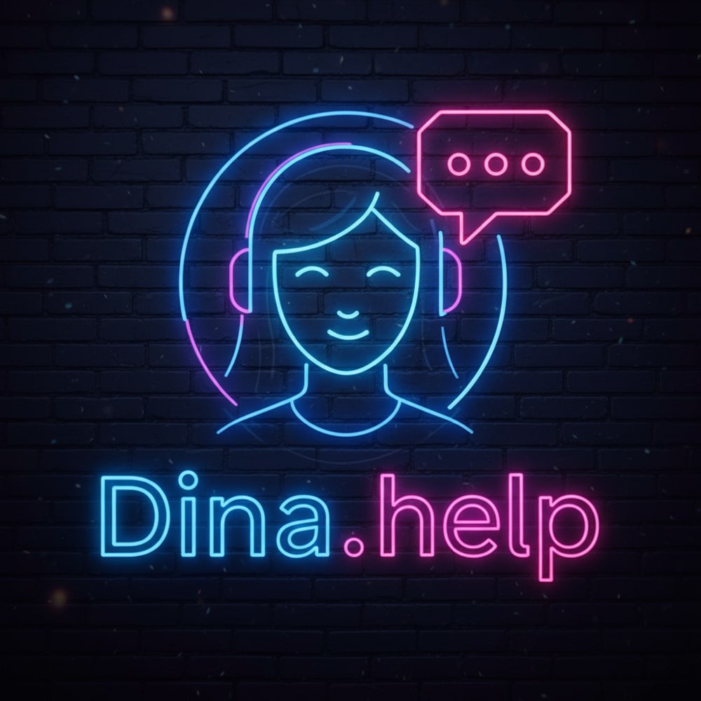 Dina.help dashboard showing enterprise productivity features